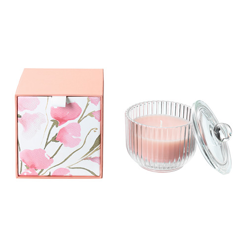 BLOMDOFT Scented candle in glass IKEA