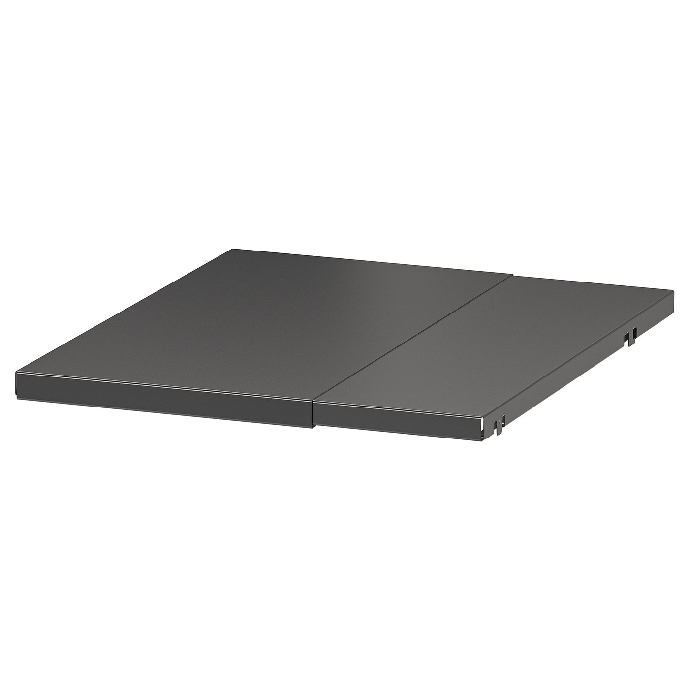 BOAXEL adjustable shelf, anthracite, 77/8-113/4