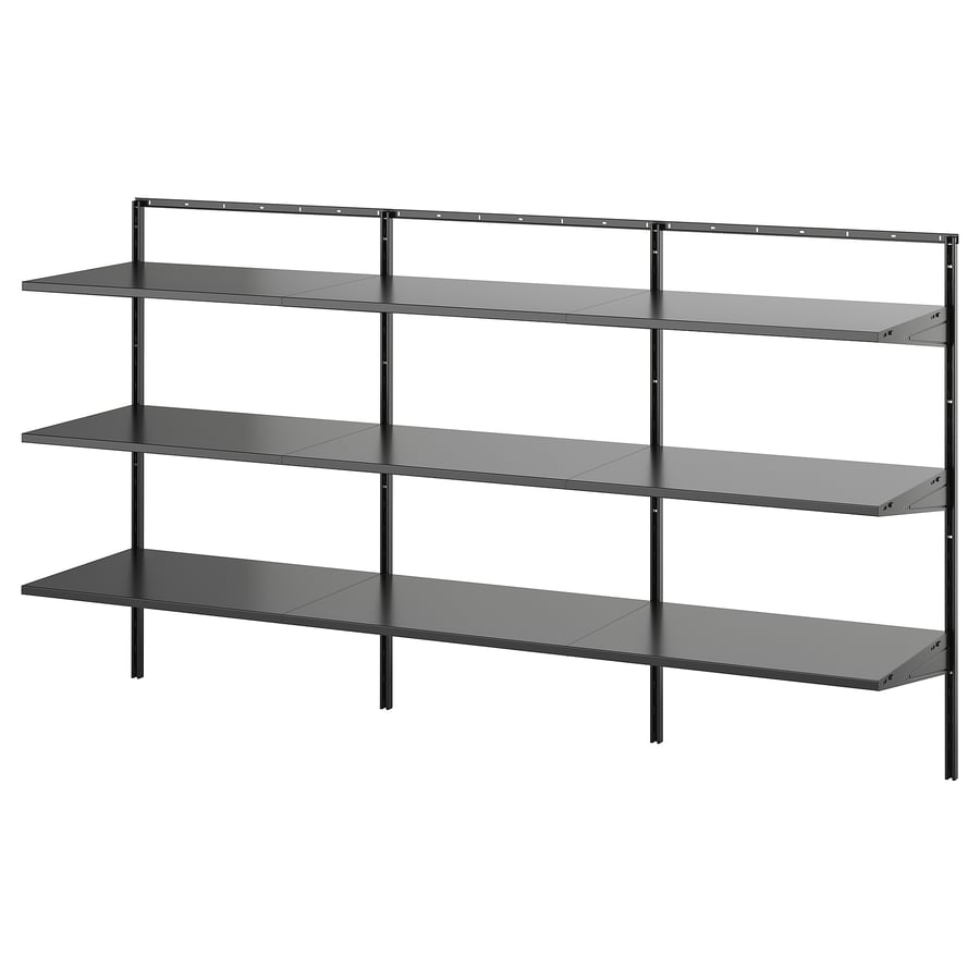 BOAXEL Shelving unit anthracite IKEA