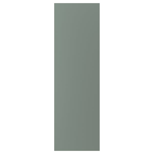 BODARP Cover panel, gray-green, 25x80 "