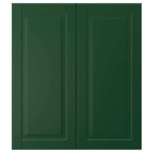 BODBYN 2-p door/corner base cabinet set - dark green - IKEA