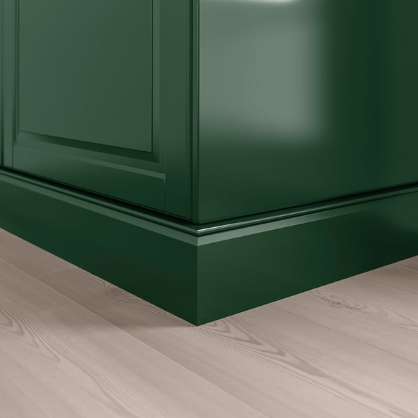 BODBYN Decorative toekick dark green IKEA