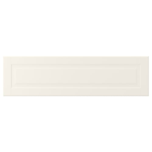 BODBYN off-white cabinet, rectangular, bevelled panels, fiberboard.