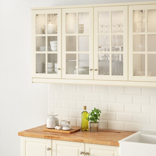 Bodbyn Glass Door Off White 18x30 Ikea