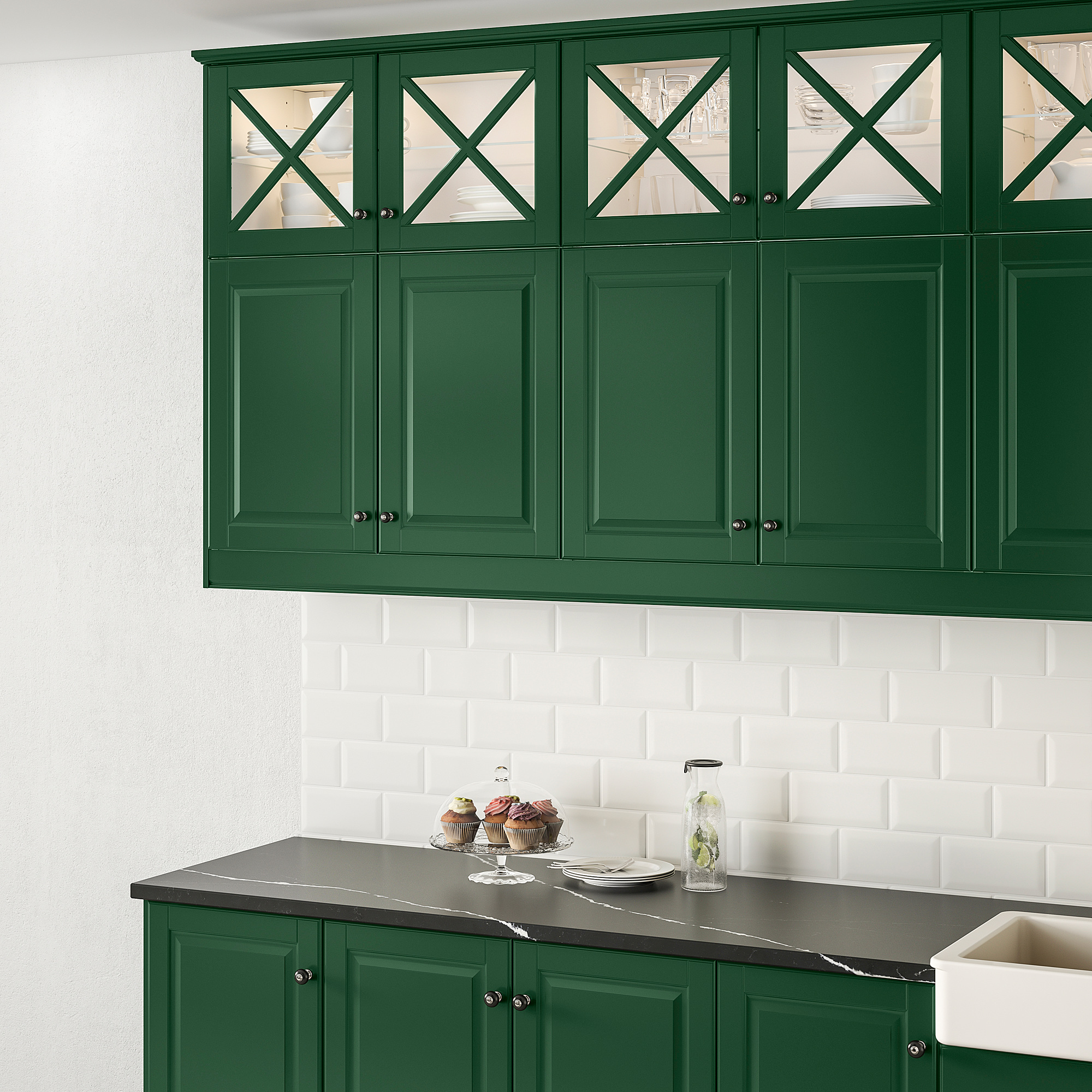 BODBYN green kitchen IKEA