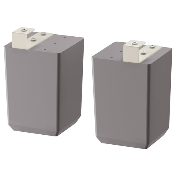 BODBYN Leg, gray, 4 "