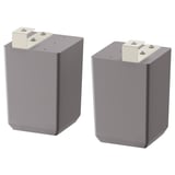 BODBYN Leg, gray, 4 "