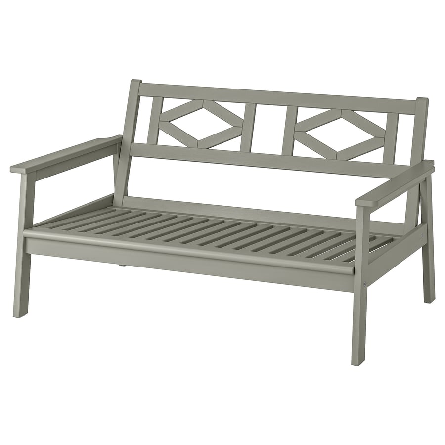 BONDHOLMEN Loveseat, outdoor, gray, 543/4x317/8x283/4" IKEA