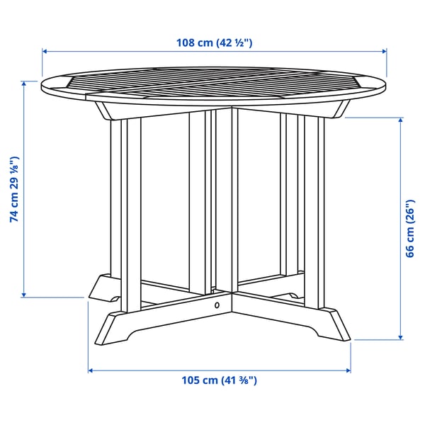 BONDHOLMEN / ULVEVÄR Table and 4 armchairs, outdoor