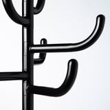 BONDSKÄRET Hat and coat stand, black, 68 7/8 "