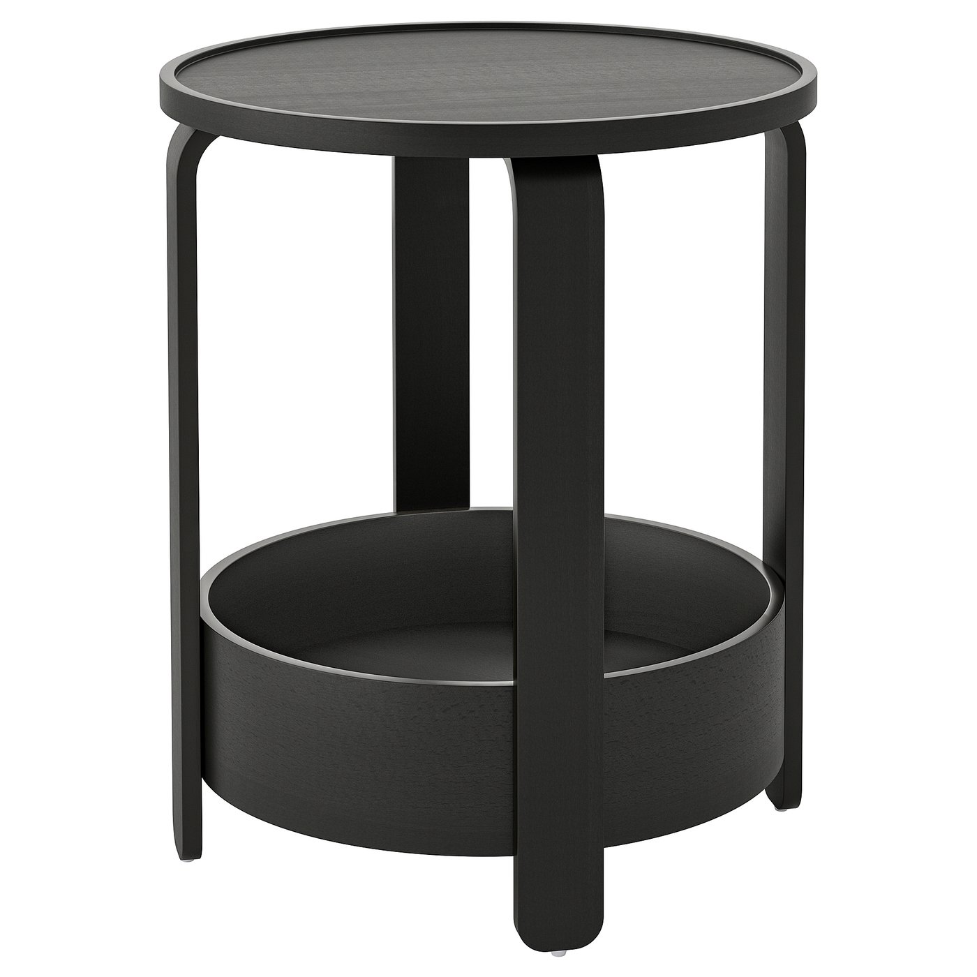 BORGEBY side table, black, 181/8
