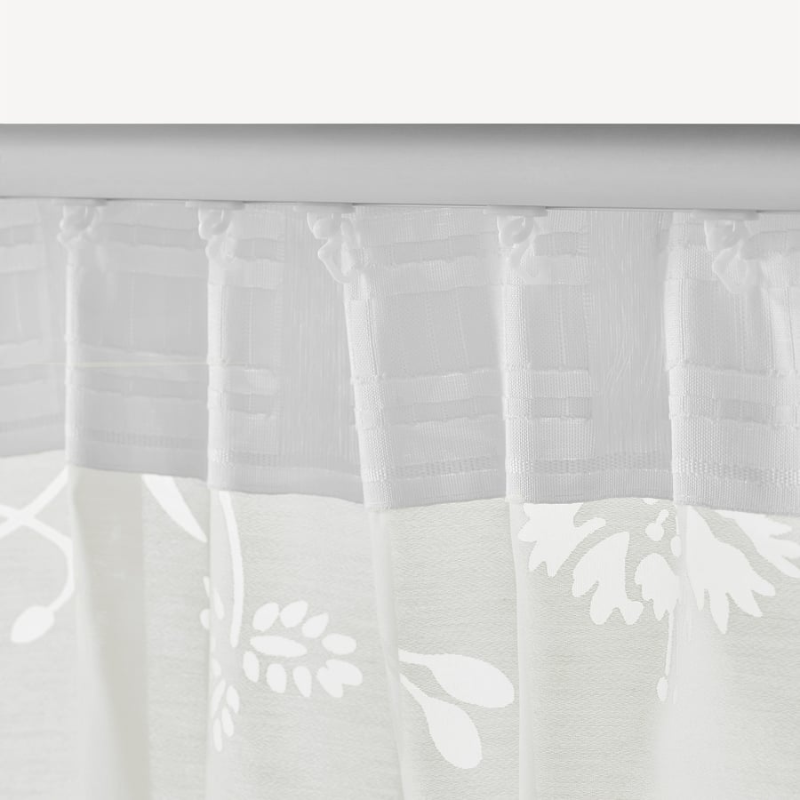 Sheer curtains, 1 pair, white, 57x98" IKEA