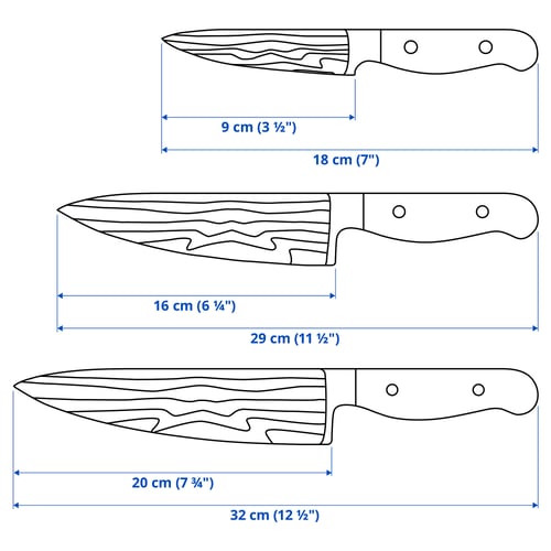 Illustration with measurements for the product: BRILJERA.