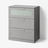 ikea dresser grey brown BRIMNES 3-drawer Oscars flashback: Hilary Swank Size:FR 56 ombre formal dresses Ikea storemolla dresser All drawers have cast