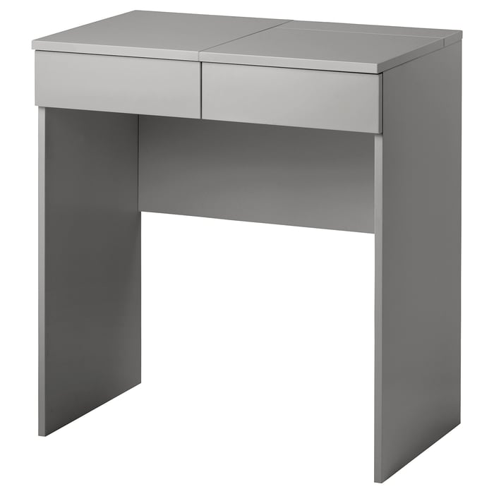 BRIMNES dressing table, gray, 271/2x161/2" - IKEA