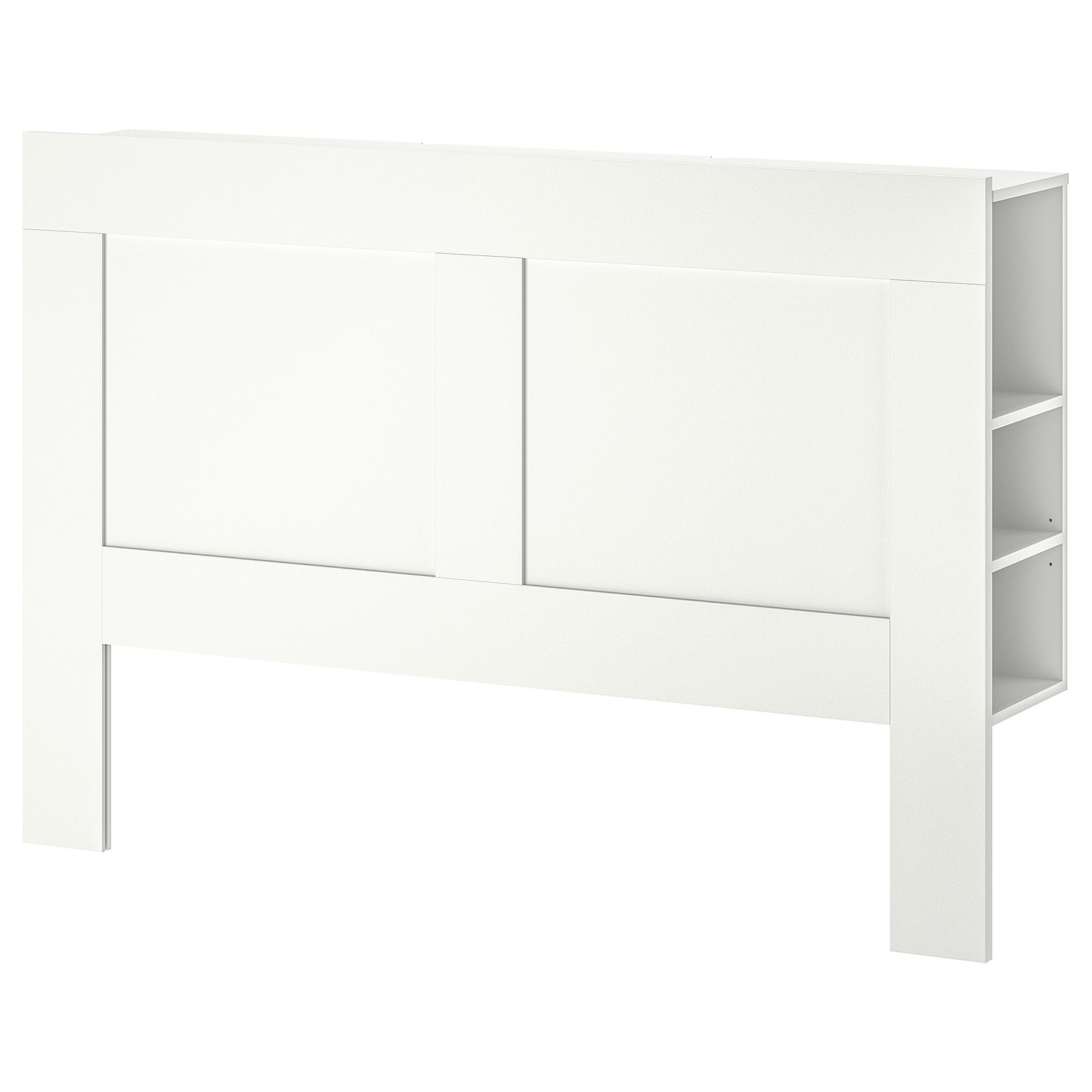 BRIMNES Headboard with storage compartment, white, Full/Double IKEA