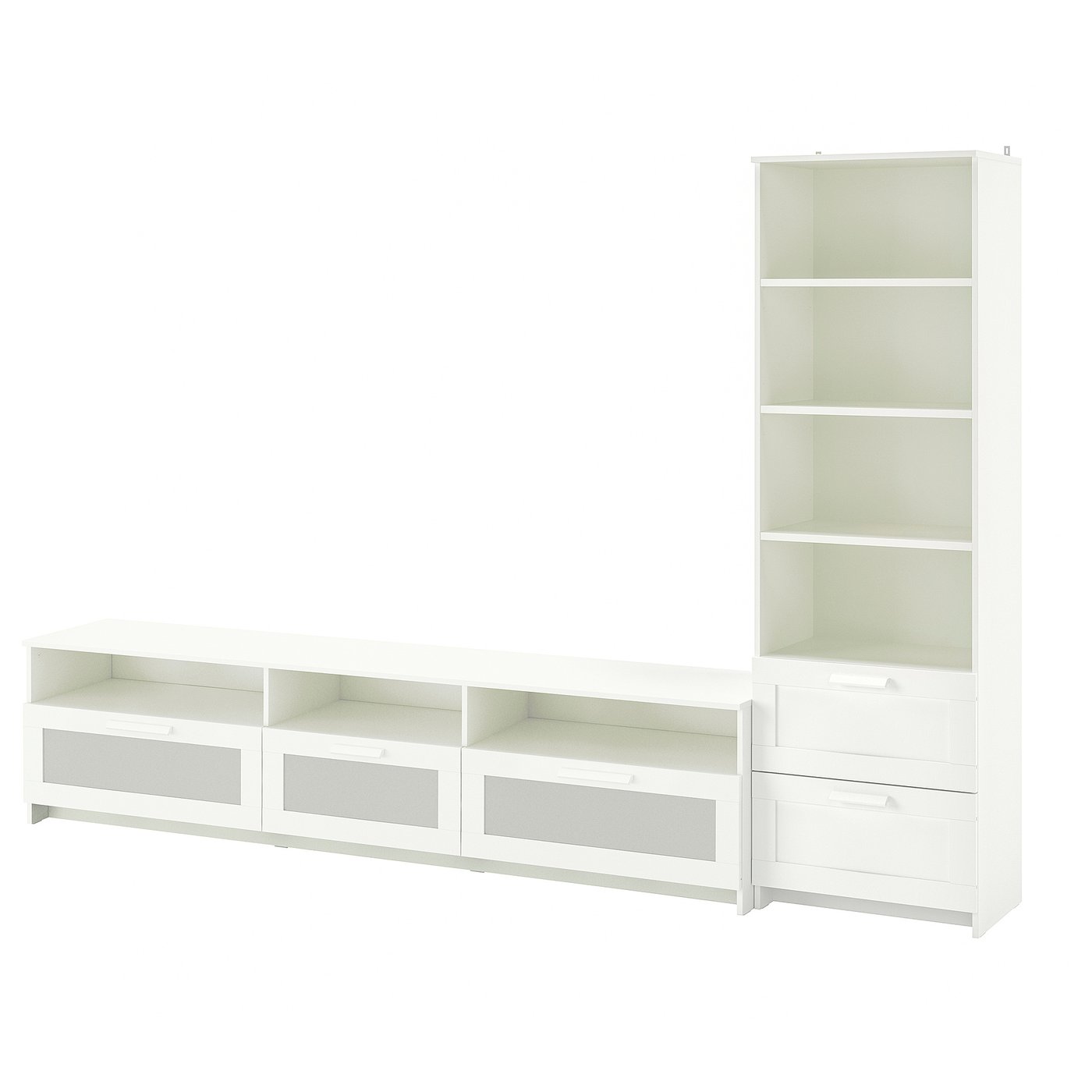 Tv Storage Combination, White