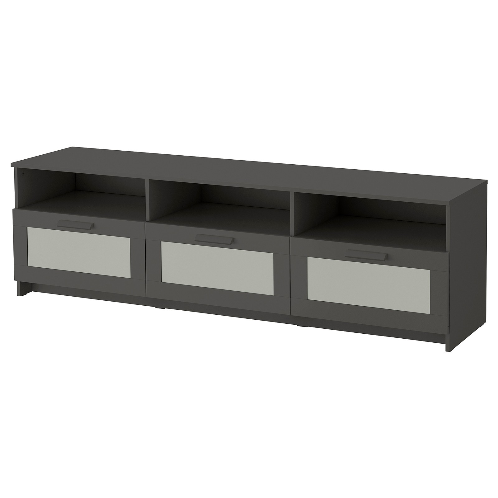 BRIMNES TV unit, black, 70 7/8x16 1/8x20 7/8" IKEA
