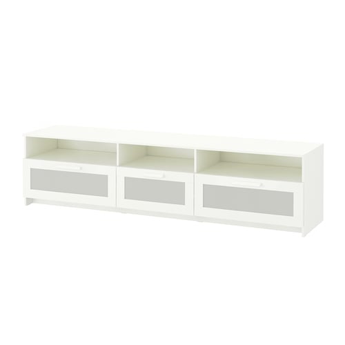 BRIMNES TV unit - white 85 1/8x16 1/4x21 1/8 "