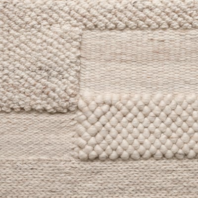 BRÖNDEN Rug, low pile, handmade beige, 6 ' 7 "x9 ' 10 "