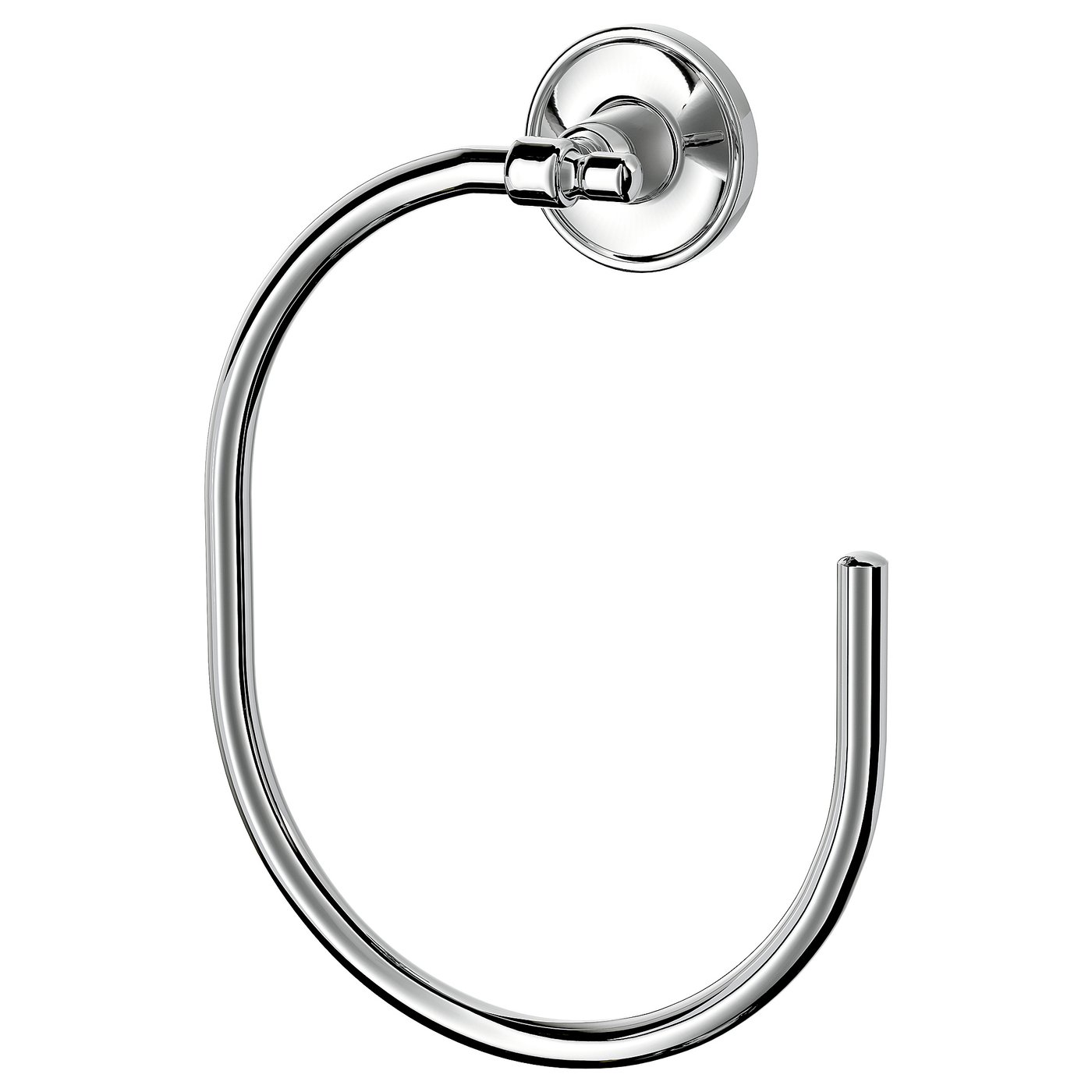 Towel Holder, Chrome Effect