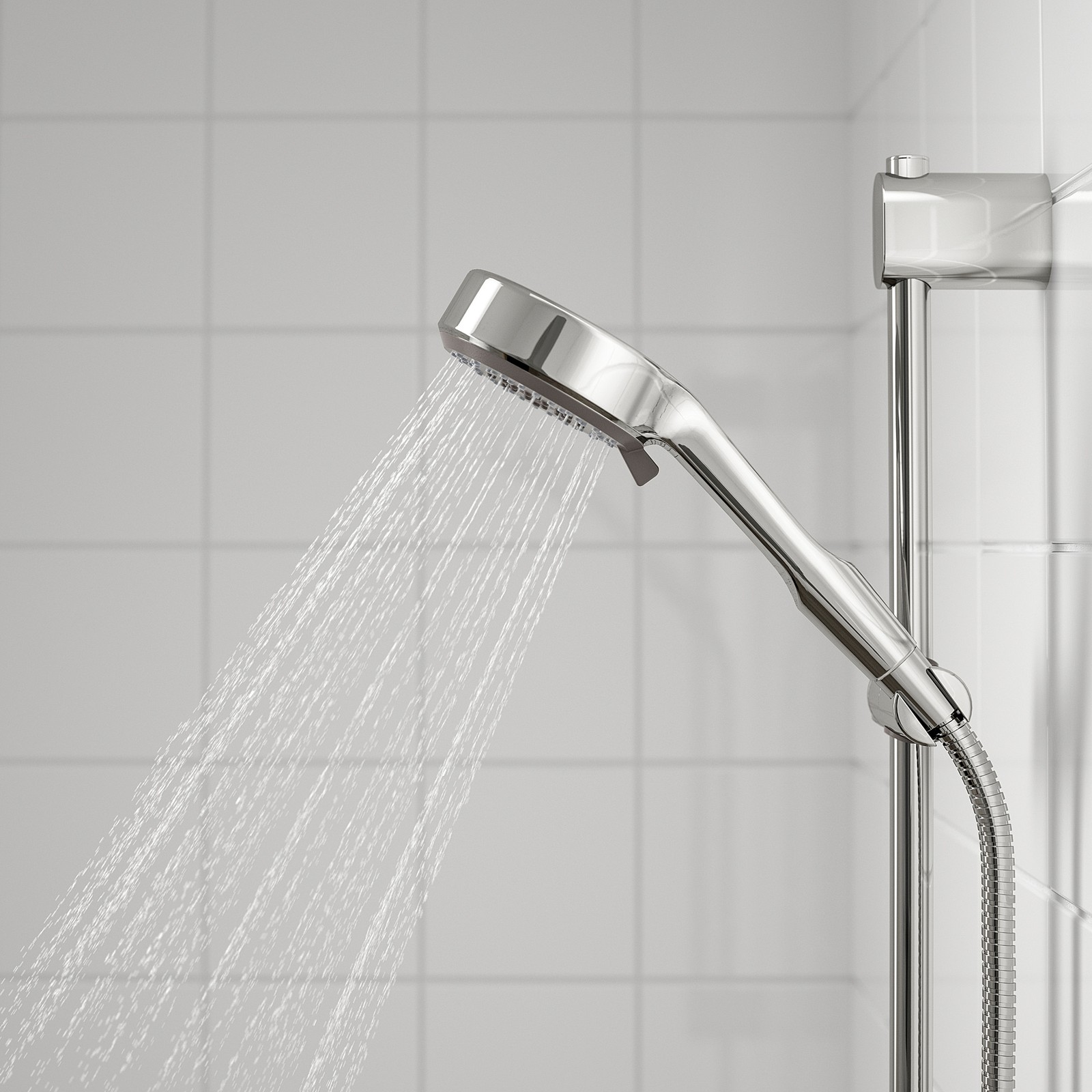 BROGRUND 5spray hand shower, chrome plated IKEA