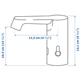 BROGRUND Sink faucet with sensor, chrome plated