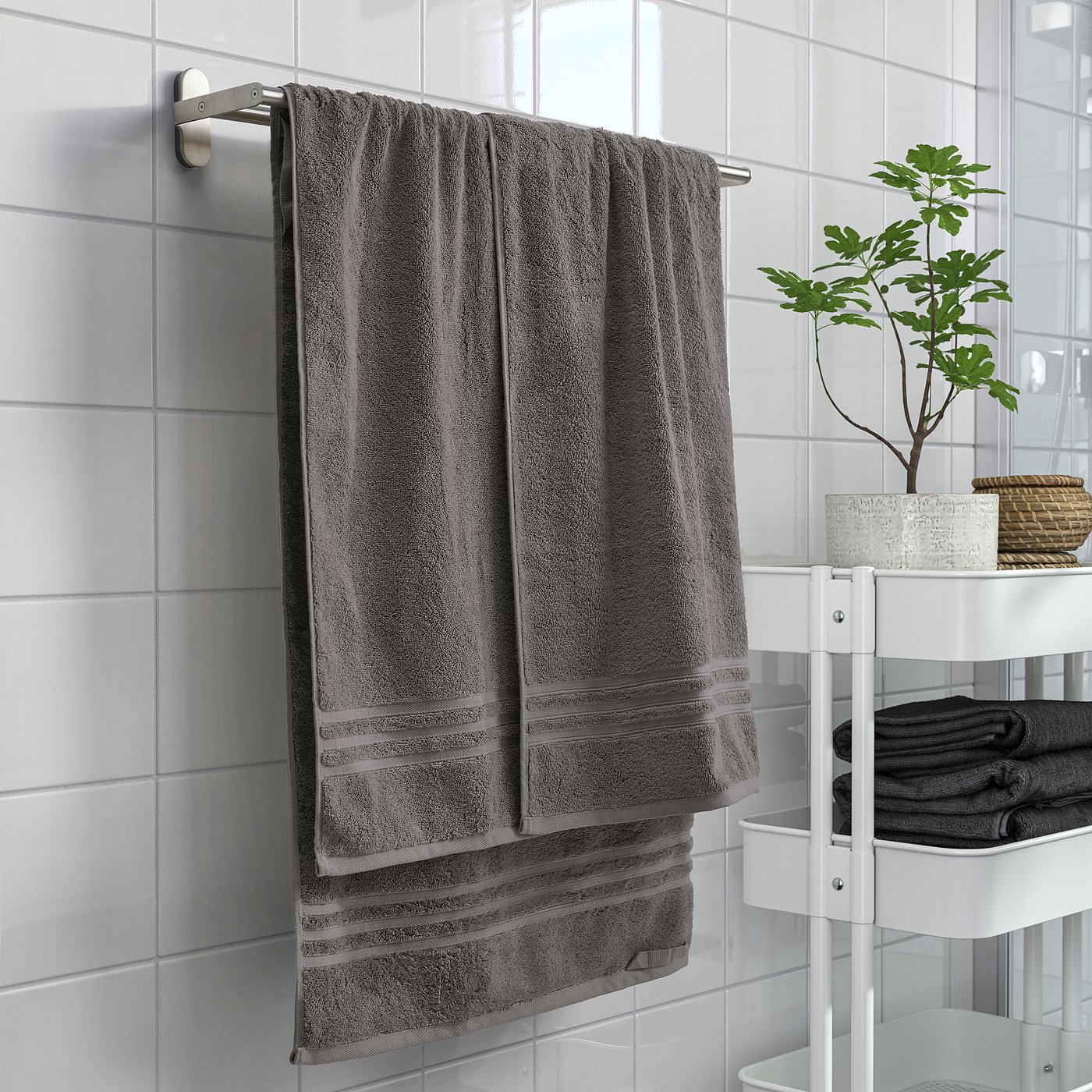 Bath sheet, gray 4