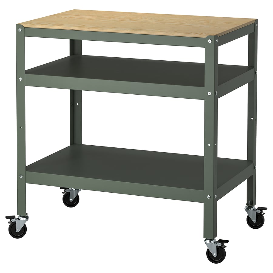 IKEA - BROR Utility cart (gray-green)(+ S&H)