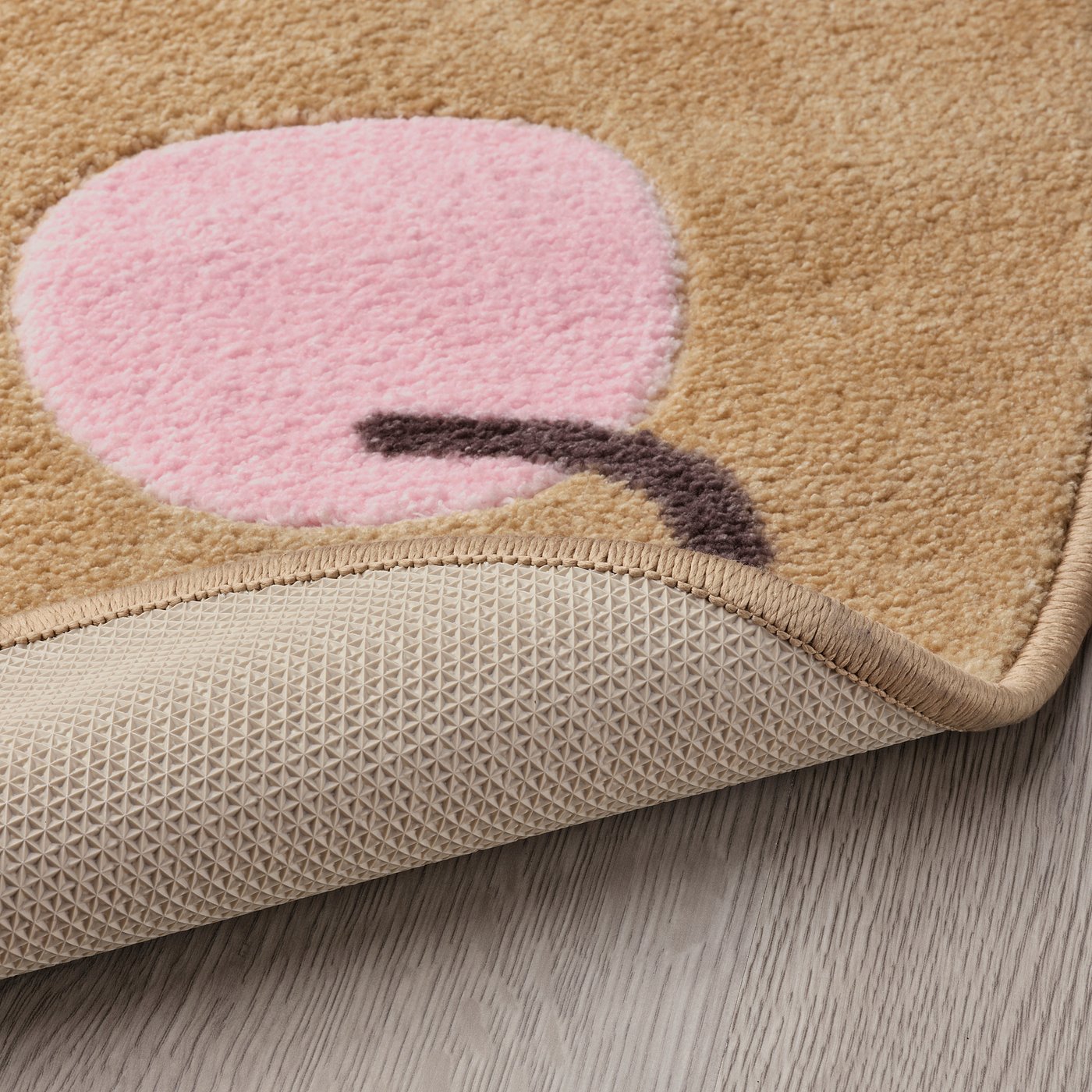 Rug, hedgehog shaped/brown 3