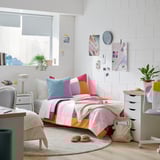 BRUNKRISSLA Comforter set, pink, Twin/Twin X-long