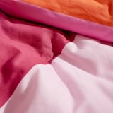 BRUNKRISSLA Comforter set, pink, Full/Queen
