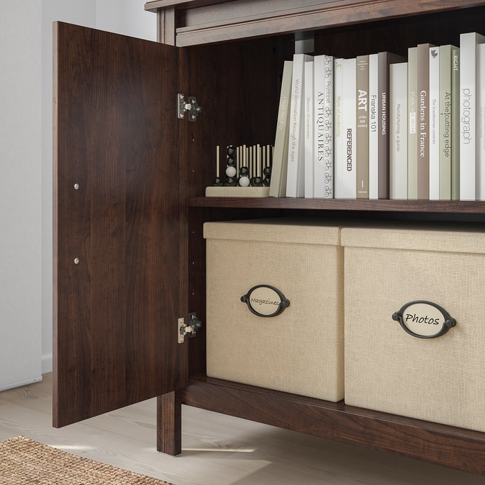 BRUSALI High with doors, brown, 31 1/2x74 3/4". Shop today! IKEA