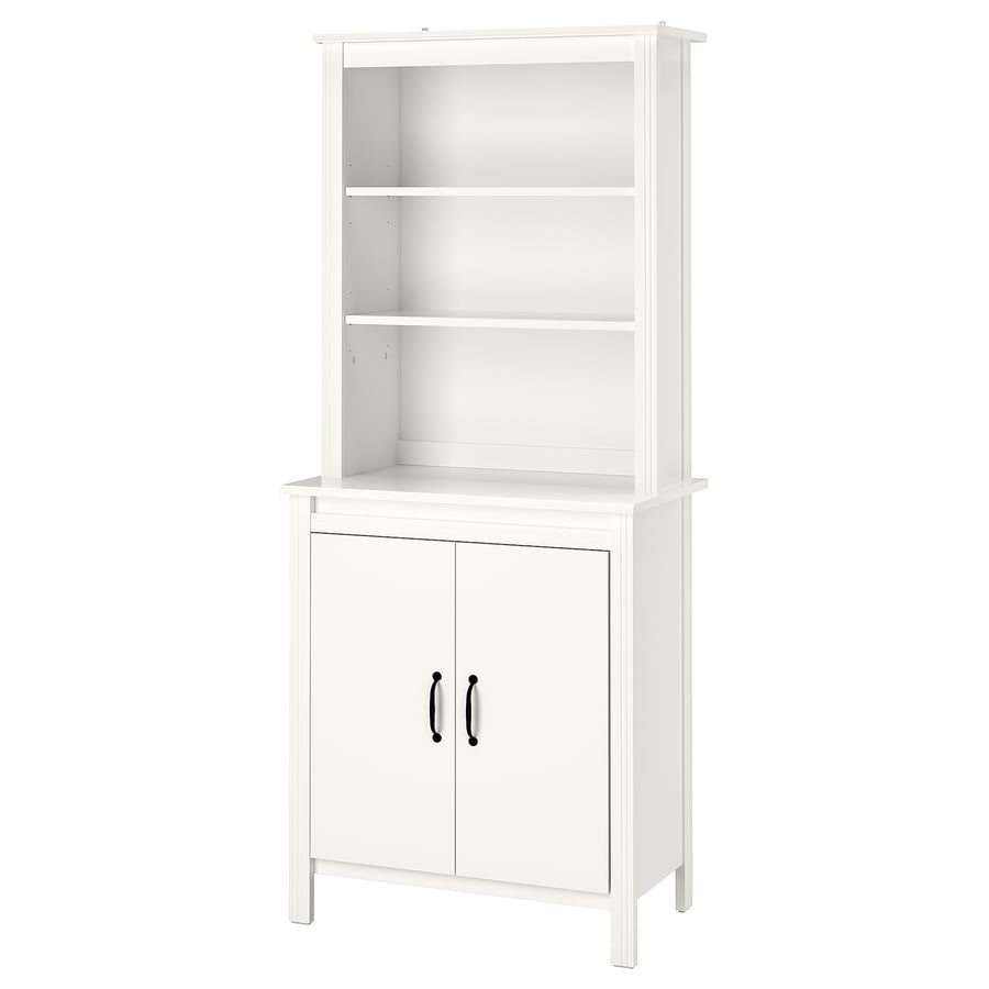 BRUSALI High with doors, white, 31 1/2x74 3/4". Get it today
