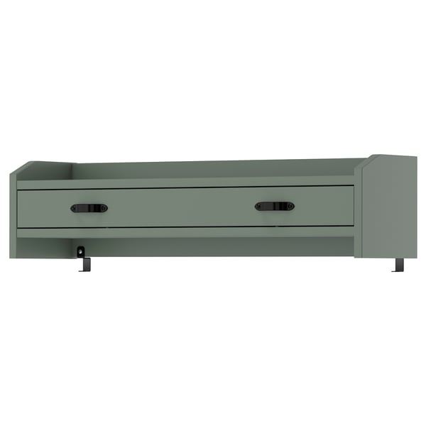BRYTNING Add-on unit, green, 28 3/4x7 1/2x7 1/8 "