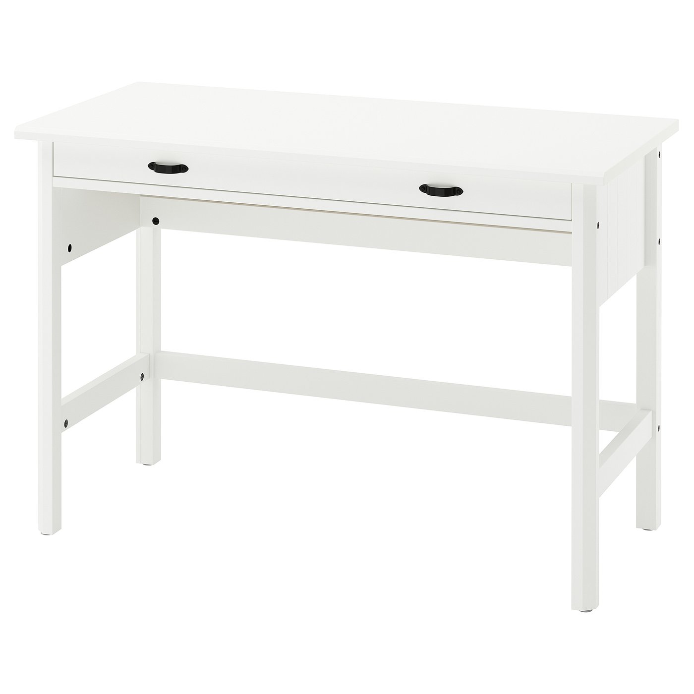 BRYTNING desk, white, 431/4x207/8x291/2
