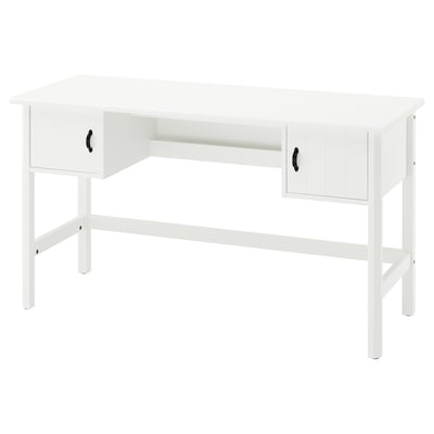 BRYTNING Desk, white, 53 1/8x20 7/8x29 1/2 "