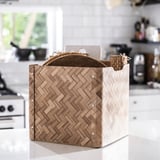 BULLIG Box, bamboo/brown, 12 ½x13 ¾x13 "