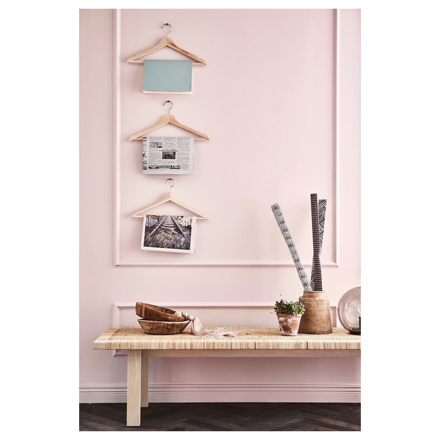 BUMERANG Natural Wooden Hanger - Popular & Stylish - IKEA