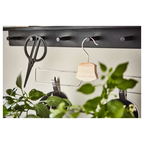 BUMERANG Pants/skirt hanger, chrome plated IKEA