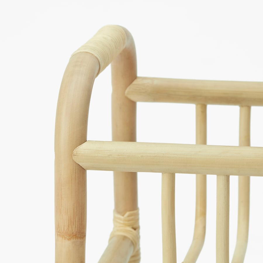 BUSKBO Plant stand, rattan, 23 ½" IKEA