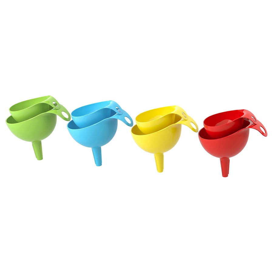 CHOSIGT Funnel, set of 2, assorted colors IKEA