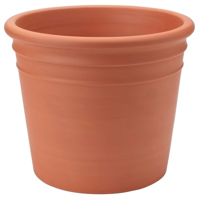 CURRYBLAD Plant pot, outdoor terracotta, 13 ¾ "