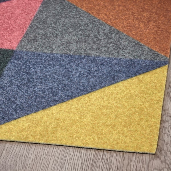 CYKELBANA door mat, multicolor, 2'0"x2'11" IKEA