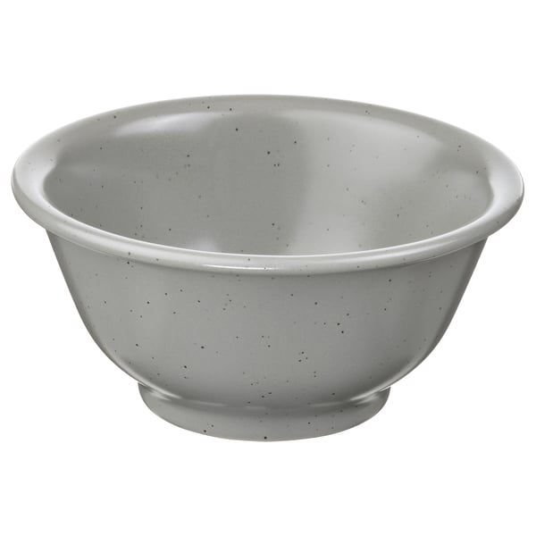 DAGGASTER Bowl, dotted/gray, 5 ½ "