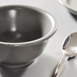 DAGGASTER Bowl, dotted/gray, 5 ½ "