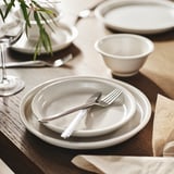 DAGGASTER Plate, dotted/light beige, 10 "