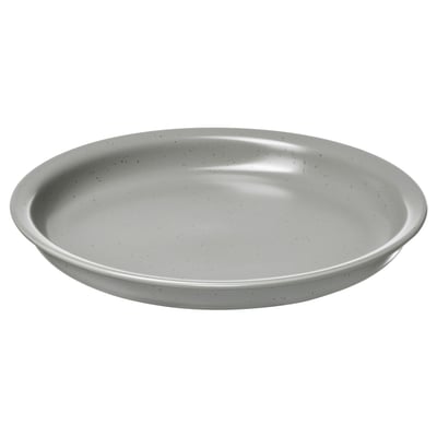 DAGGASTER Side plate, dotted/gray, 8 "