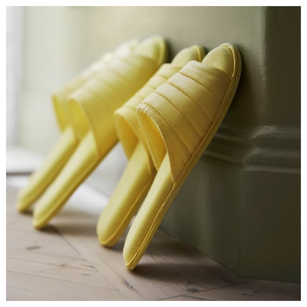 DAJLIEN slippers, yellow, L/XL IKEA