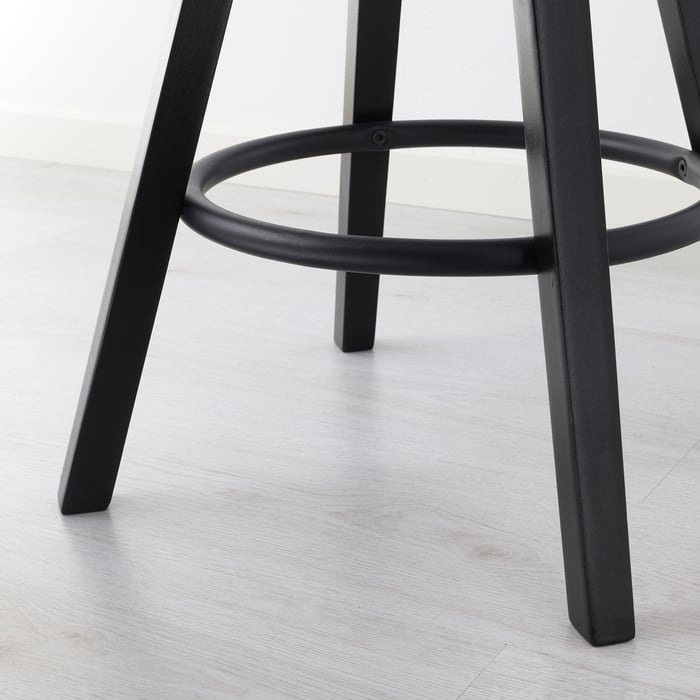 DALFRED Bar stool, black IKEA